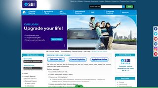 SBI New Car Loan Scheme - SBI Corporate Website