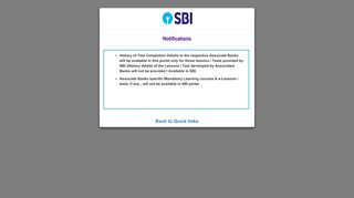 State Bank of India e-Learning Portal