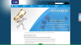 Repayment - SBI Corporate Website