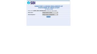 Directory & Emoluments of State Bank of India Staff - SBI