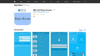 SBI Life-Easy Access on the App Store - iTunes - Apple