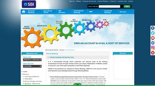 Phone Banking - SBI Corporate Website