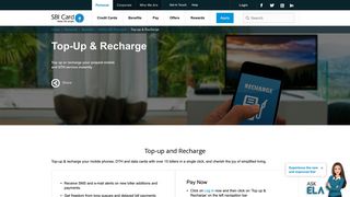 Top-up and Recharge - SBI Card
