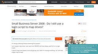 [SOLVED] Small Business Server 2008 - Do I still use a login ...