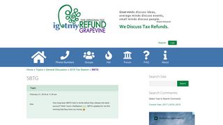 SBTG · Where's My Refund? - igotmyREFUND.com