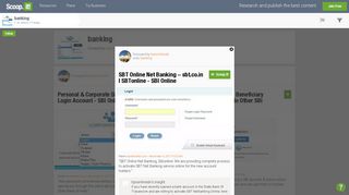 SBT Online Net Banking – sbt.co.in | SBTo... - Scoop.it