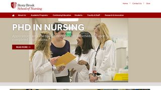 Stony Brook School of Nursing: Homepage