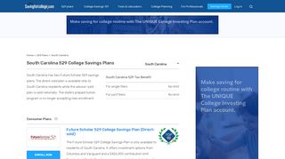 South Carolina (SC) 529 College Savings Plans - Saving for College
