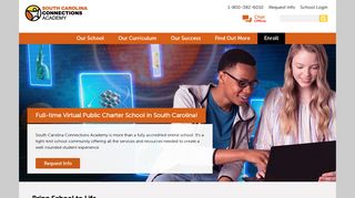 K-12 Virtual School | South Carolina Connections Academy
