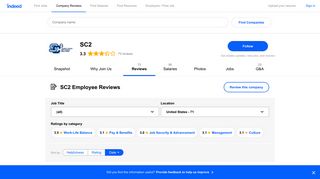 Working at SC2 in Mossville, IL: Employee Reviews about Pay ...