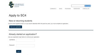 Login - St. Clair County Community College