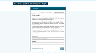 Sign In - St. Clair County Community College