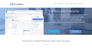 ScanBizCards Enterprise - CircleBack