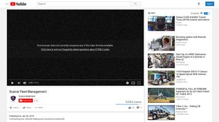 Scania Fleet Management - YouTube