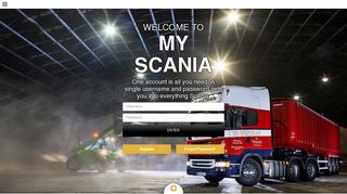 My Scania : Login