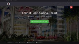 VIP Casino Host for Comps at Scarlet Pearl Casino Resort, Mississippi