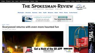 Scarywood returns with even more haunted fun | The Spokesman ...