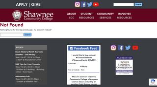 Shawnee CC - Saints Online - Shawnee Community College