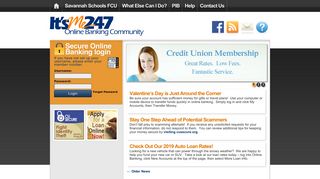 Savannah Schools FCU - Online Banking Community