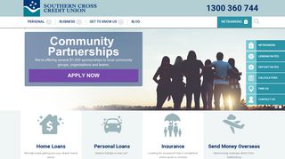 Southern Cross Credit Union Ltd - Community Banking - Home
