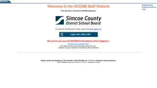 SCDSB Staff