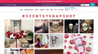 Share with #scentsysnapshot