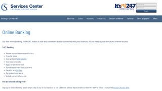 Services Center Federal Credit Union Online Banking