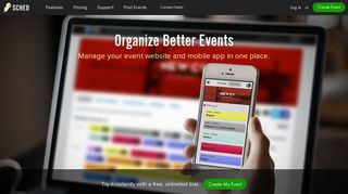 Event Schedule & Agenda Builder App | Sched