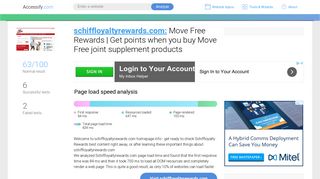 Access schiffloyaltyrewards.com. Move Free Rewards | Get points ...