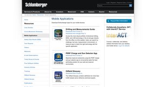 Mobile Applications | Schlumberger