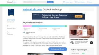 Access webmail.slb.com. Outlook Web App