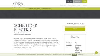 Schneider Electric - Careers in Africa