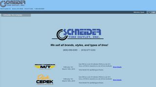 Schneider Tire Company - Home Page