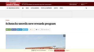 Schnucks launches Schnucks Rewards program - St. Louis Business ...