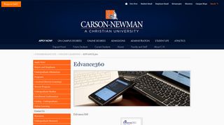 Edvance360 - Carson-Newman - Carson-Newman University