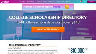 Best Scholarships for College! Over 14 Billion Dollars Available. | Unigo