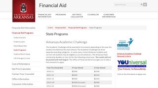 State Programs | University of Arkansas