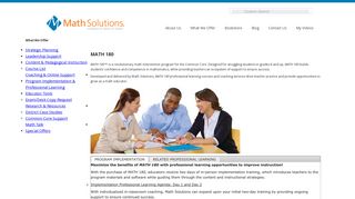 MATH 180 | Math Solutions