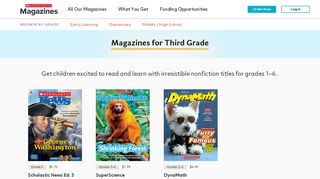 Third Grade Magazines | Scholastic Classroom Magazines