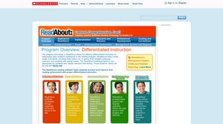 ReadAbout®: Differentiated Instruction Reading Program ... - Scholastic