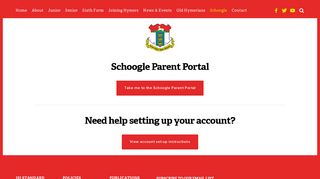 Parent Portal - Hymers College