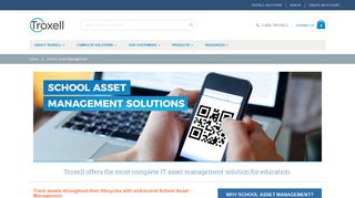 Troxell Solutions School IT Asset Management Solutions