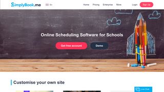 Online Booking System for Schools | SimplyBook.me