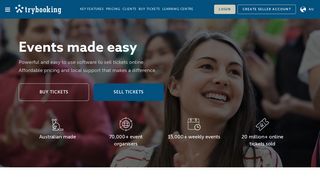TryBooking.com: Sell Tickets Online