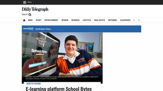 E-learning platform School Bytes makes schooling easier; teen ...