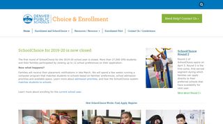 Choice - Denver Public Schools