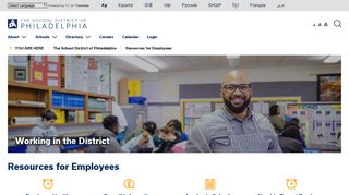 Resources for Employees – The School District of Philadelphia