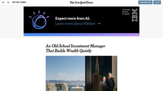 An Old-School Investment Manager That Builds Wealth Quietly - The ...