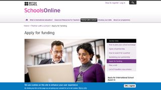 Apply For School Funding | Teacher Grants - Schools Online - British ...