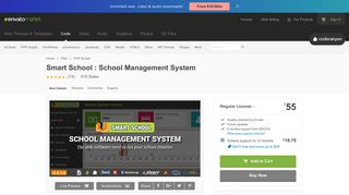 Smart School : School Management System by QDOCS | CodeCanyon